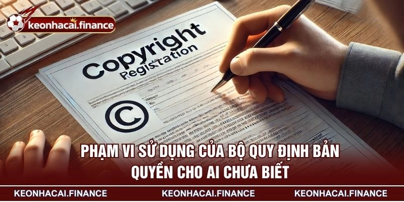 Quy Định Bản Quyền - Nội Dung Nguyên Tắc Đặc Biệt Quan Trọng 2 Phạm vi sử dụng của bộ quy định bản quyền cho ai chưa biết